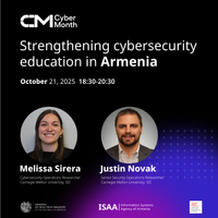 Join the Carnegie Mellon University Cybersecurity Education Workshop in Armenia!