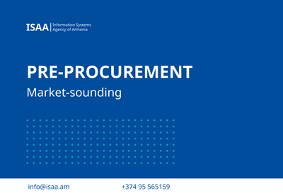 Pre-procurement Market Sounding — Open Online Discussion