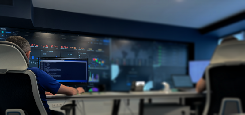 Cybersecurity employees that are working