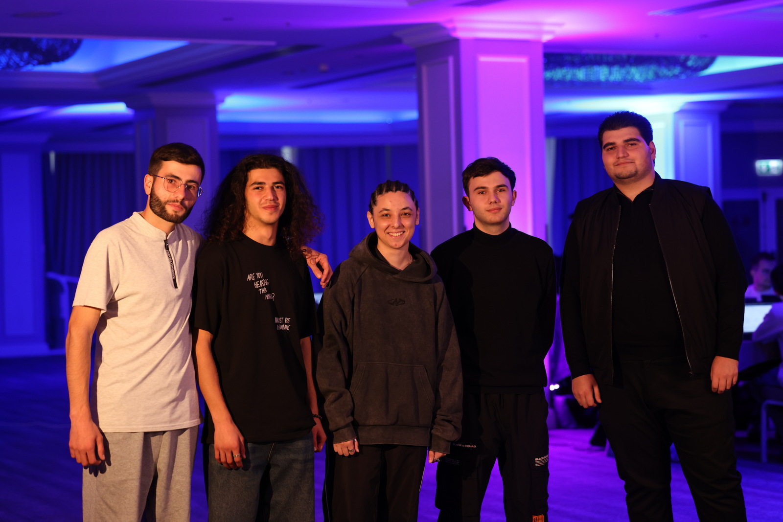 Making team photo during Student National CyberDrill