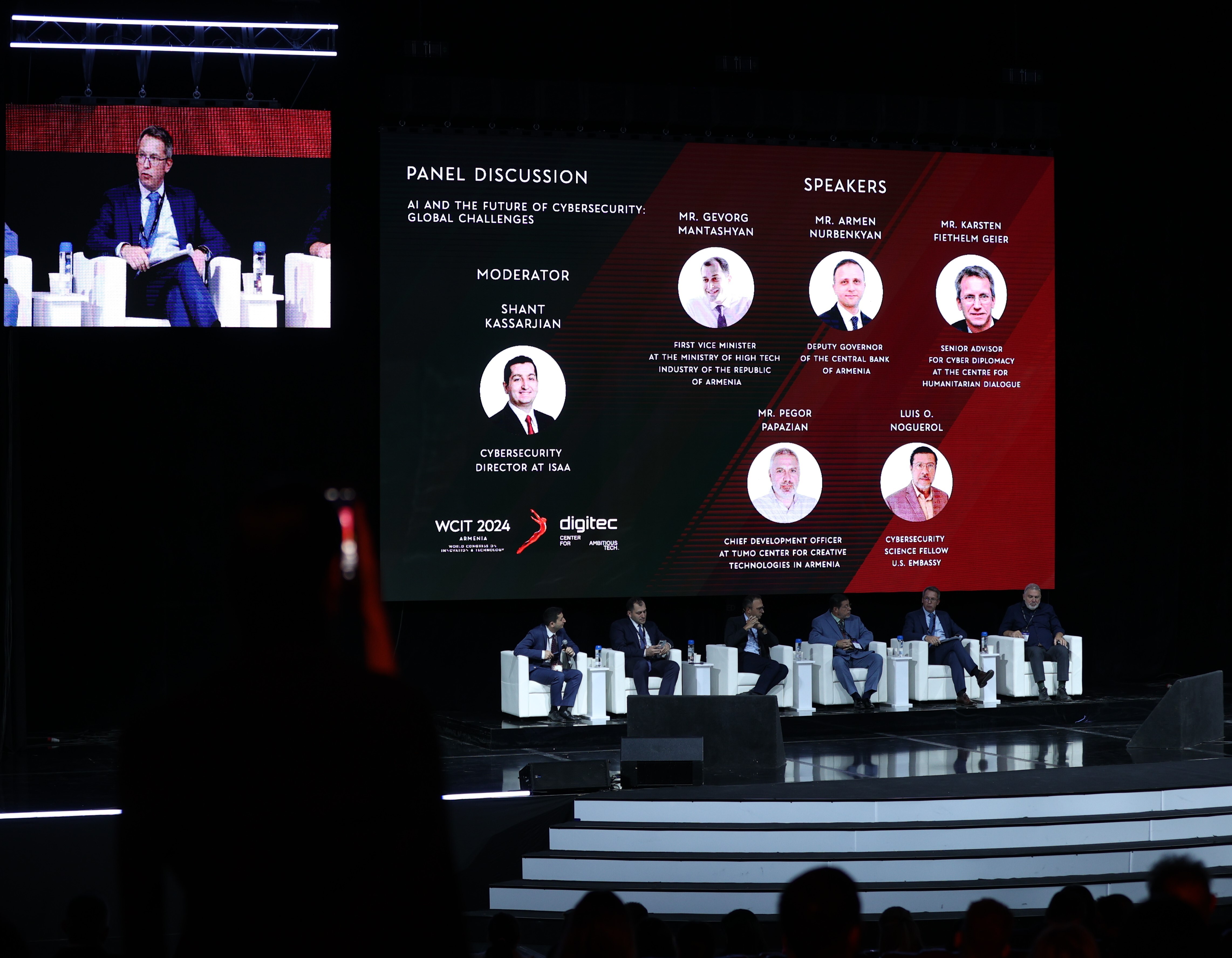 Artificial Intelligence and cybersecurity future, panel discussion