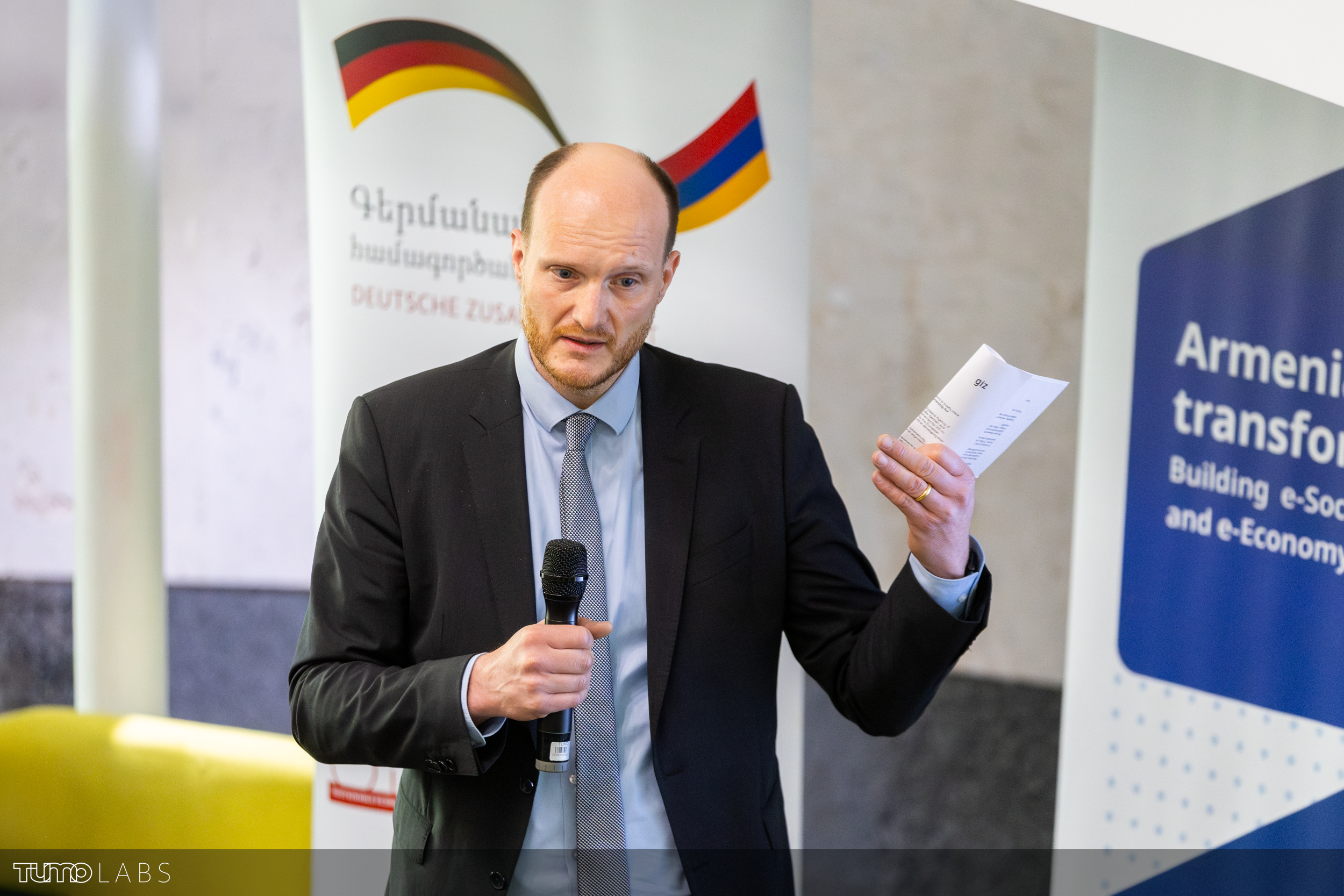 German official, speech