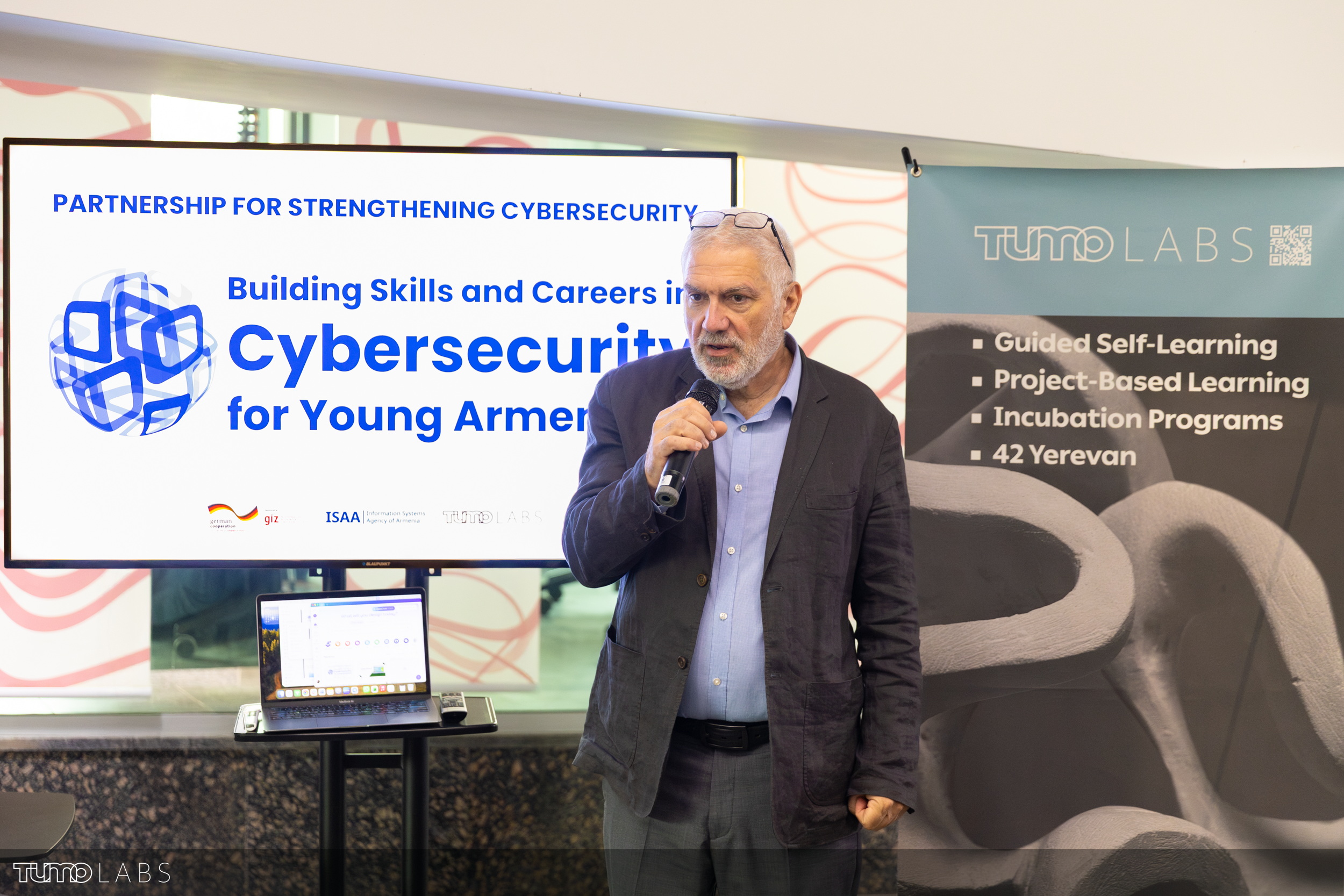 Head of TUMO, speech, event