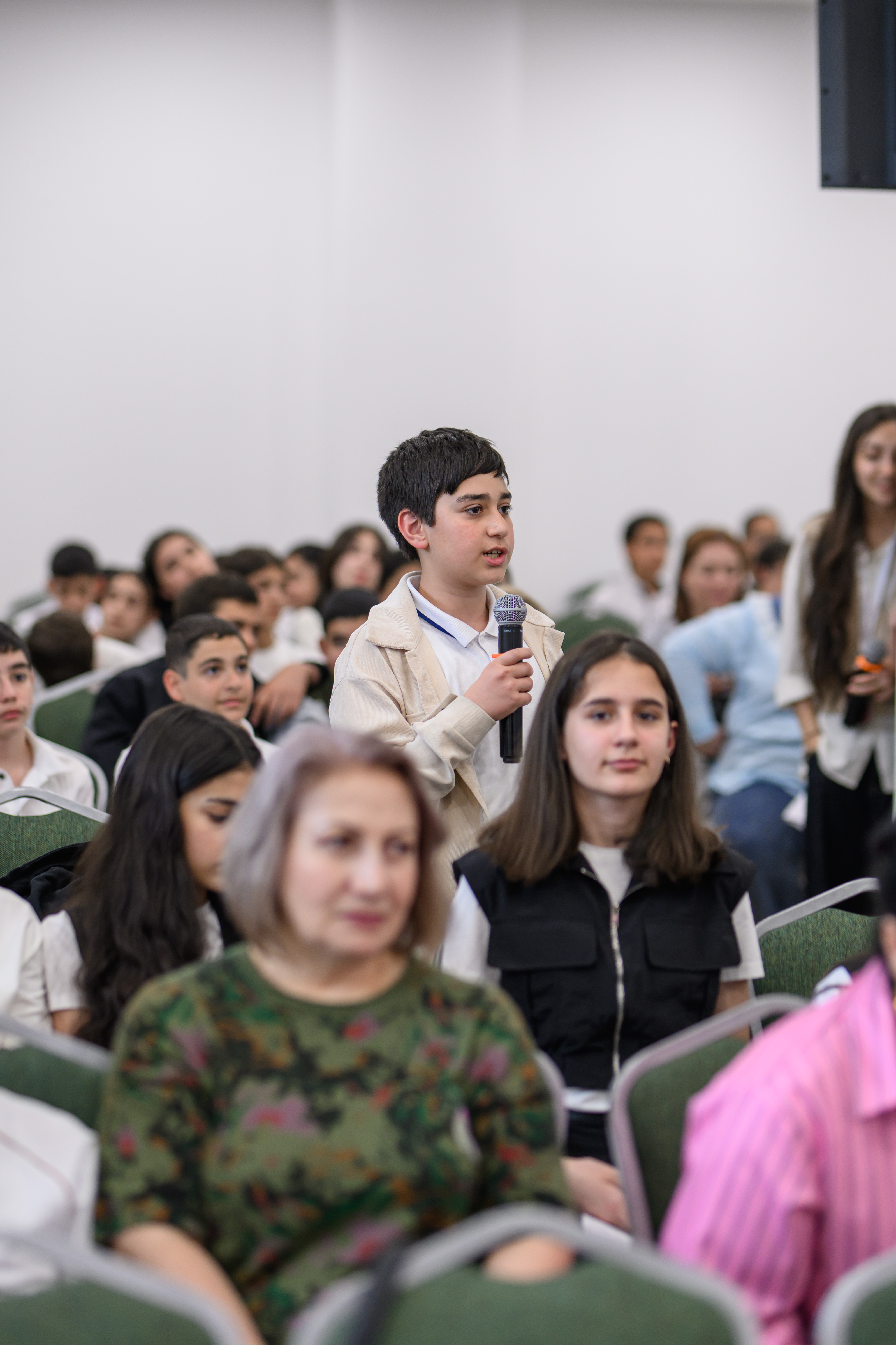 Child is asking a question
