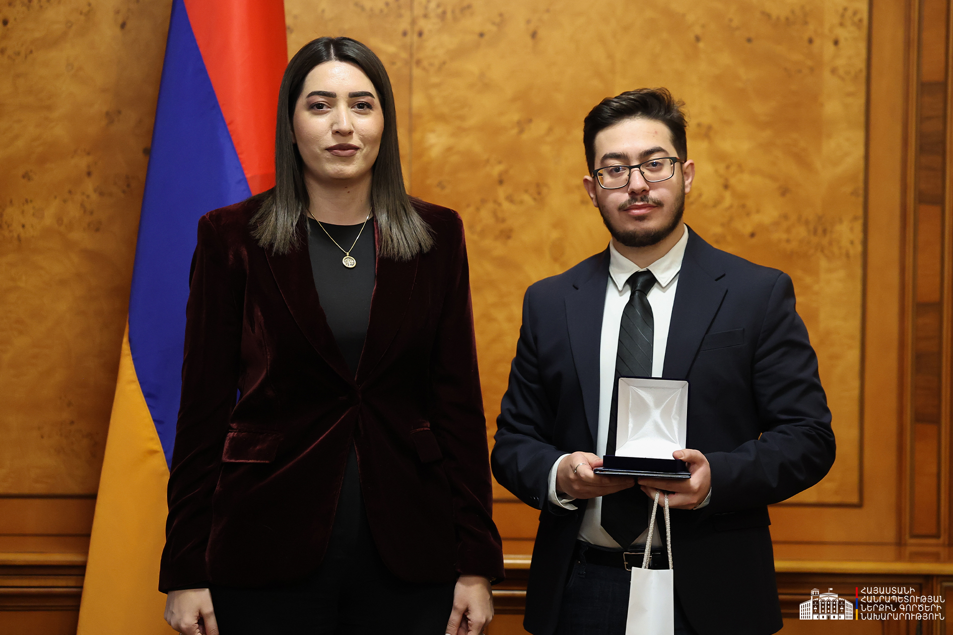 Վահագն Զաքարյանը պարգևատրվում է ՆԳ նախարարի կողմից
